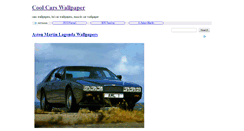 Desktop Screenshot of coolcarswallpaper.com